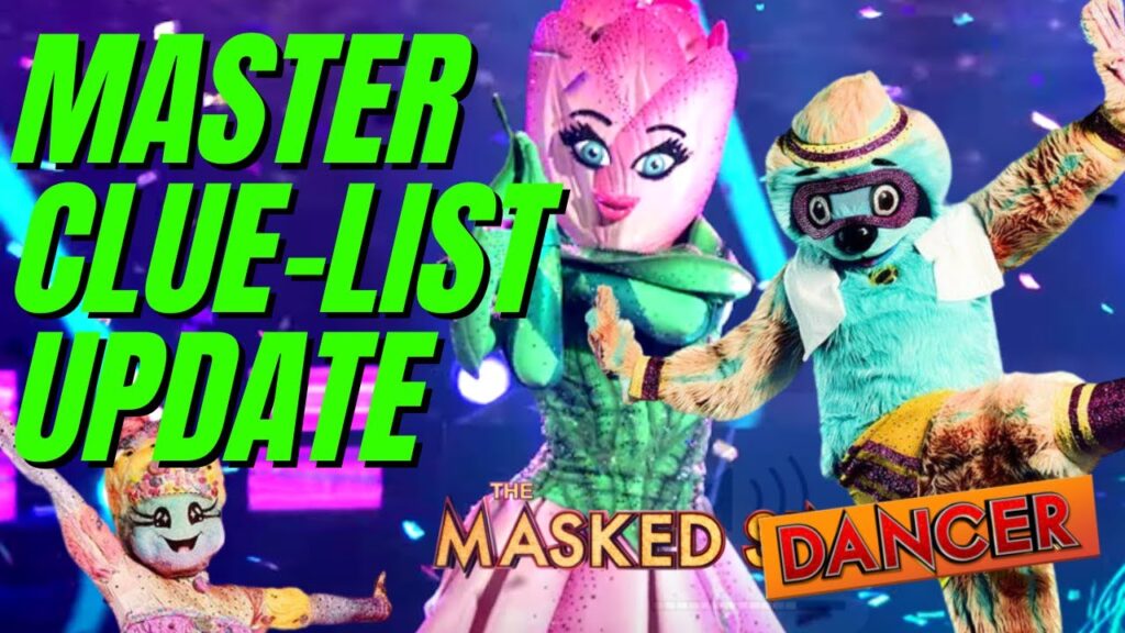 Masked Dancer Master Clue List UPDATE