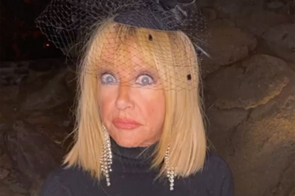 Suzanne Somers’ Livestream Interrupted By Intruder