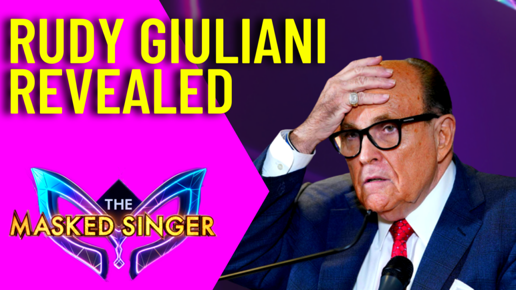 Rudy Giuliani REVEALED On The Masked Singer Season 7?