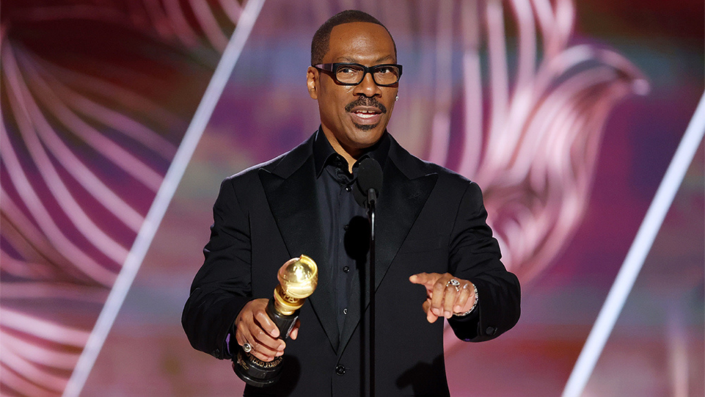 Eddie Murphy Makes Will Smith Slap Joke At Golden Globes